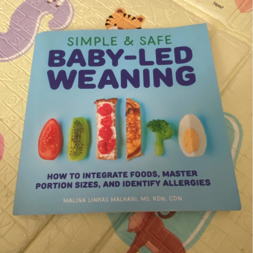 Baby led weaning book like new
